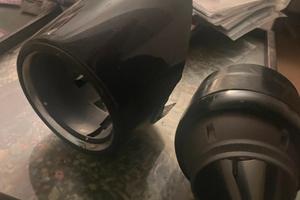 Bocchetta Aria Ferrari Fibra di Carbonio f12-812