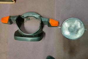 BMW K75 Faro Cromato Bosch +supporto frecce