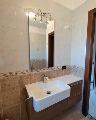 Mobile bagno + specchio con luci