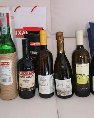 LOTTO 10 BOTTIGLIE LIQUORI VINI PRESTIGIOSE