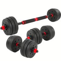 Kit Manubri e bilanciere 29kg mai usato