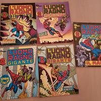 fumetti anni 70 "l'uomo ragno" ed Corno