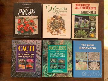 Collezione libri Piante grasse e Succulente