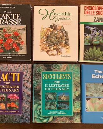 Collezione libri Piante grasse e Succulente
