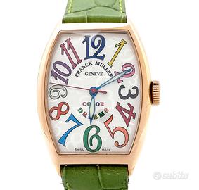 Frank Muller Curvex Color Dreams ref. 5850SC Oro