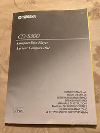 Libretto d’istruzioni Yamaha CD -S300