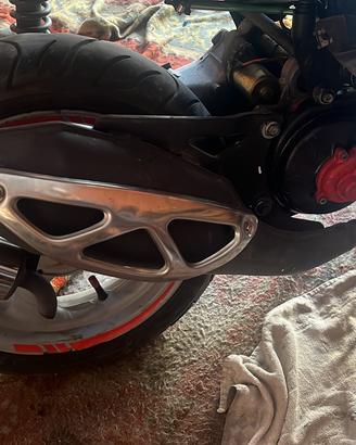 Marmitta scooter minarelli orizzontale