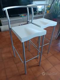 Coppia sgabelli Philippe Starck per kartell