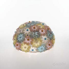 Plafoniera in vetro di Murano - artigianale
