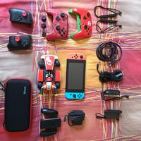 Nintendo con accessori e account+giochi