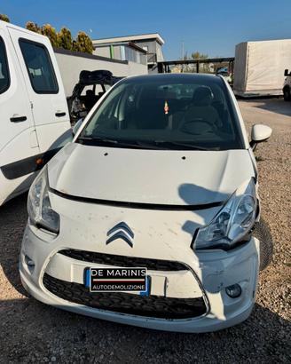 RICAMBI CITROEN C3 2012 1.4 B KFT 54 KW