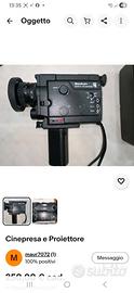 Proiettore e cinepresa super8 Sankyo