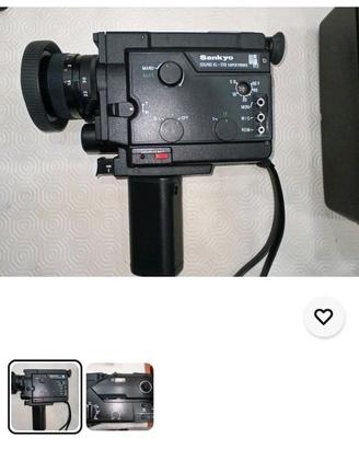 Proiettore e cinepresa super8 Sankyo