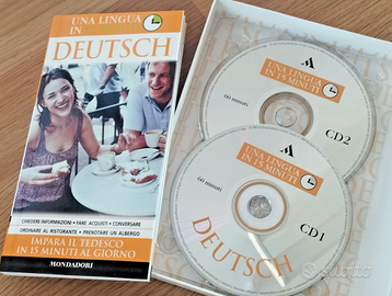 Libro + 2 CD Audio DEUTSCH una Lingua in 15 Minuti