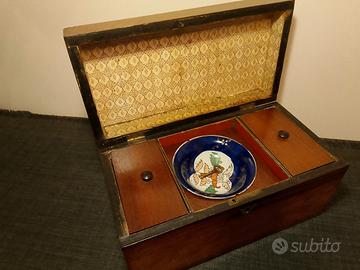 tea caddy XIX sec