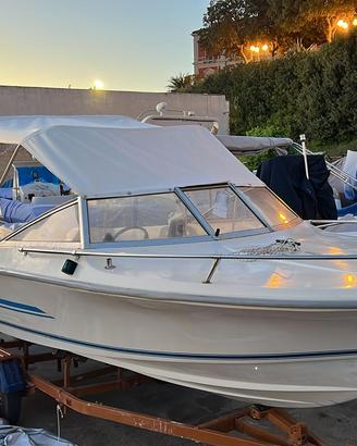 Motoscafo Hellas 550 motore Yamaha75 e carrello om