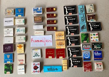 Fiammiferi da collezione stock