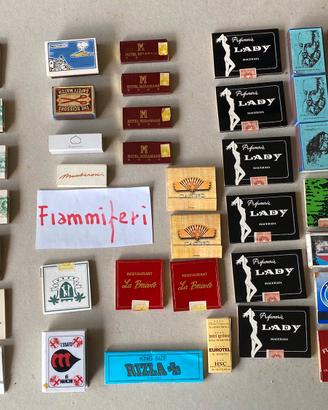 Fiammiferi da collezione stock