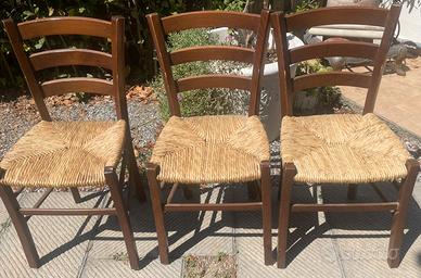 Sedie alla toscana (ritiro entro il 20 ottobre)