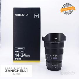 Nikon Nikkor Z 14-24 f/2.8 S Nital Usato (G1010)