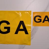 Contrassegni Guida Accompagnata GA