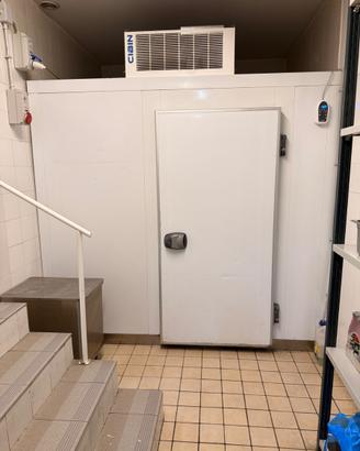 Cella frigorifera CIBIN 2,5 x 2 m completa