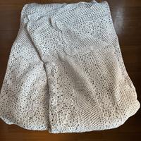 Copriletto ad uncinetto matrimoniale