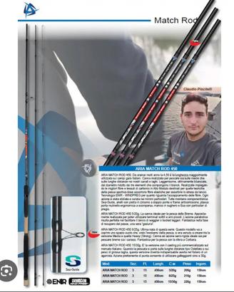 Canna inglese ITALICA ARIA mt 4,50