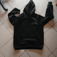 Felpa Nera con disegno sul retro