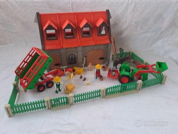 playmobil grande fattoria con trattore