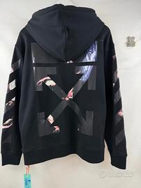 Felpa Off-White Nera Arte