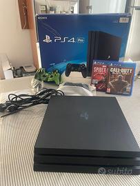 Sony playstation 4 pro 1TP + 2 accessori+ 2 game