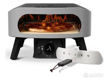 Forno Pizza a Gas13” Cozze 30 mbar Acciaio Inox