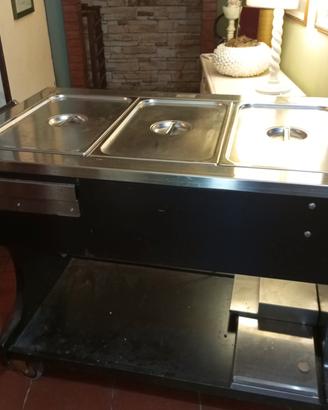 carrello del bollito professionale