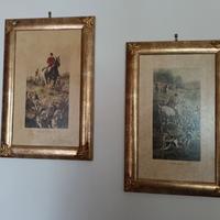 Quadro antichi caccia