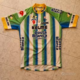 Maglia ciclismo vintage Kelme Costa Blanca