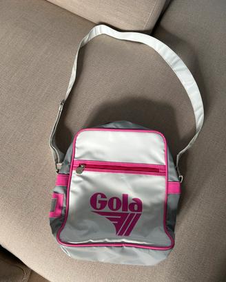 Borsa Vintage GOLA Bianca Rosa .