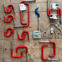 Ganci organizer porta attrezzi