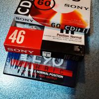 audiocassette musicali vergini