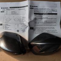 CALOTTE SPECCHIETTI CARBON LOOK ORIGINALE SUZUKI G