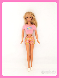 Barbie Velina bionda vintage Mattel bambola 2001