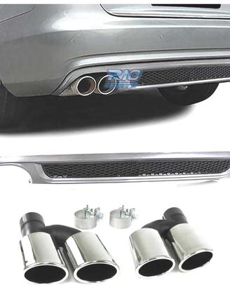 DIFFUSORE AUDI A4 B8 SEDAN AVANT 07-11 LOOK S LINE