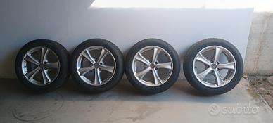 gomme nuove poi cerchi in lega opel
