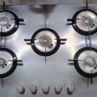 Candy CFX 75 piano cottura Acciaio inox 5 fuochi