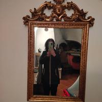 Specchio con cornice d orata