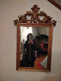 Specchio con cornice d orata