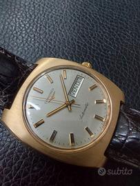 Day-Date Longines "Admiral" orologio in oro 18 ct.