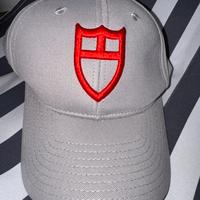 Tudor berretto nuovo grigio e rosso