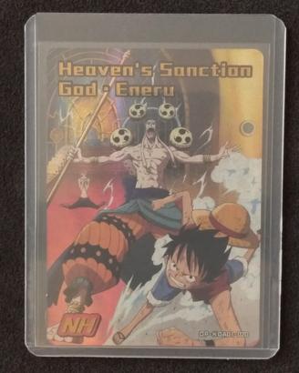 One Piece card: "Heaven's Sanction God Eneru" NH