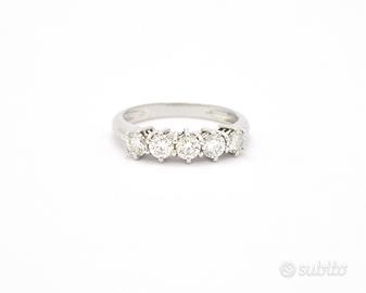 Anello riviere Ct 0,75